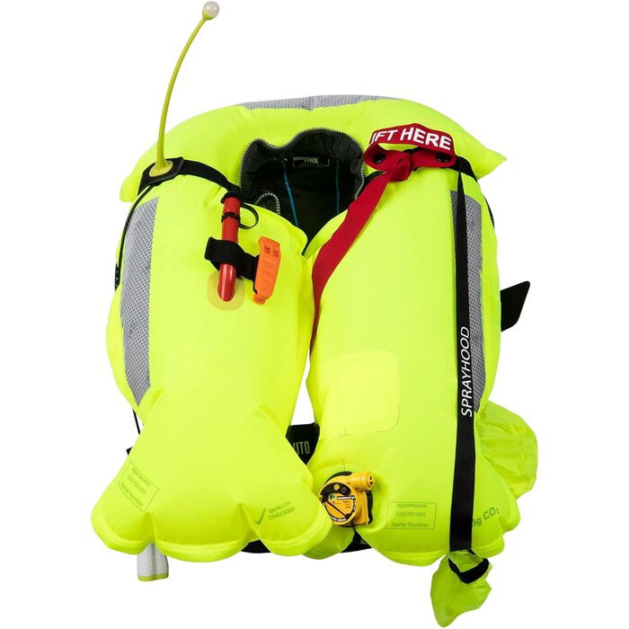 2024 Spinlock Deckvest Vito Hammar 170 Mit Stunden System Dwvth170 - Schwarz